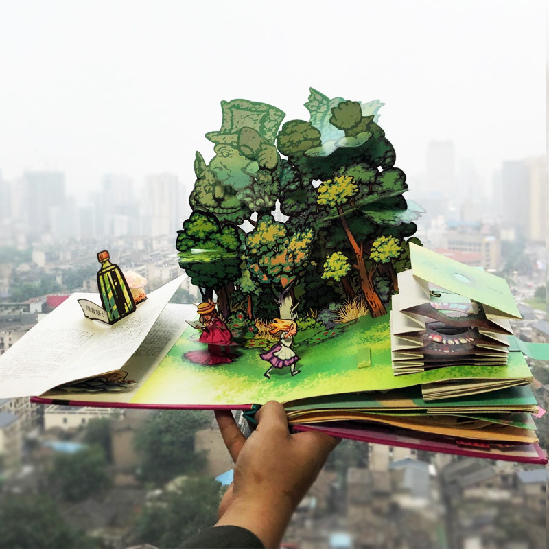 立体书珍藏中文版世界童话故事3-6-10周岁女孩成人儿童绘本书籍适合小