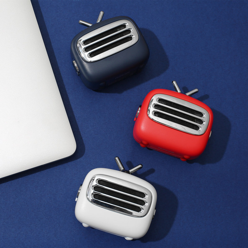 mumuso木槿生活音响蓝牙复古tv迷你户外便携随身多媒体音箱