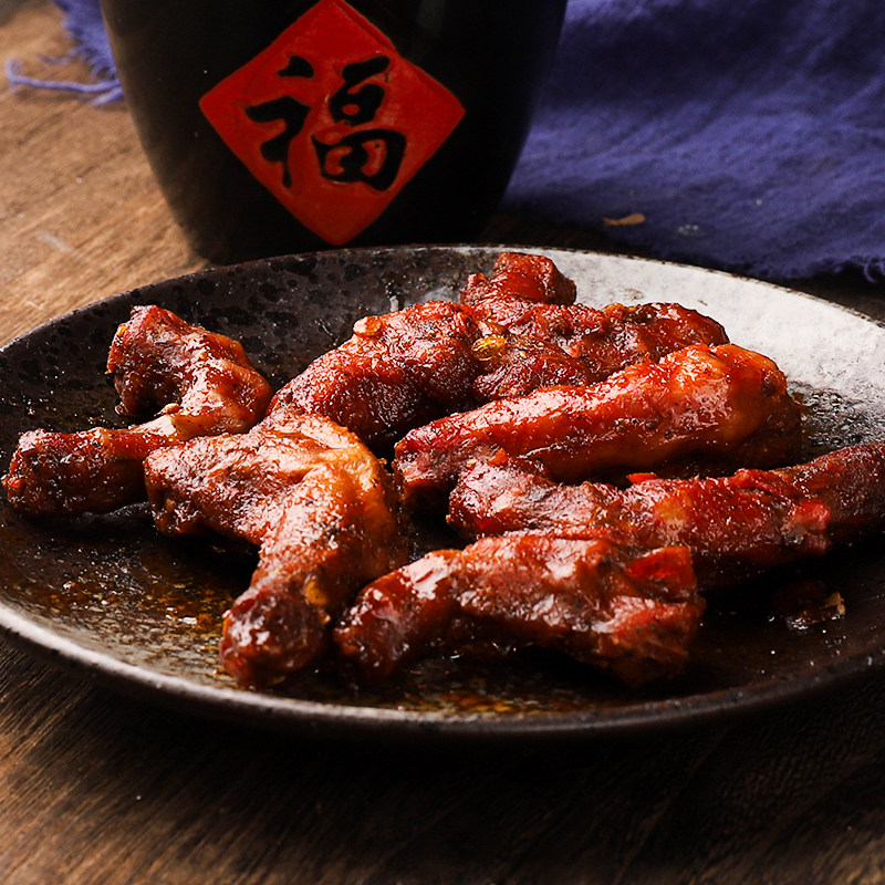 手撕烤脖世代双雄真空香辣鸭肉麻辣散装装小鸭肉零食