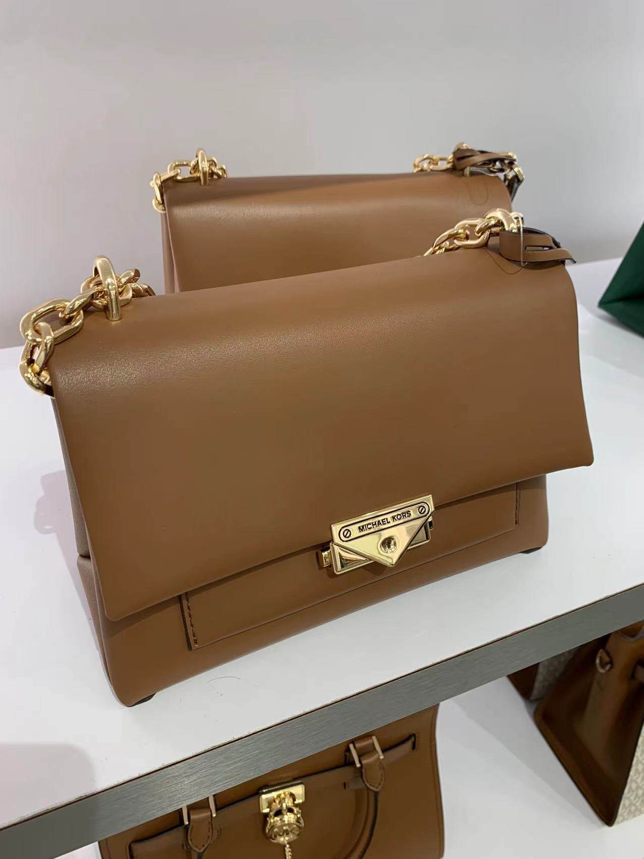 mk链条斜挎包铆钉cece加拿大代购直邮通用款女包