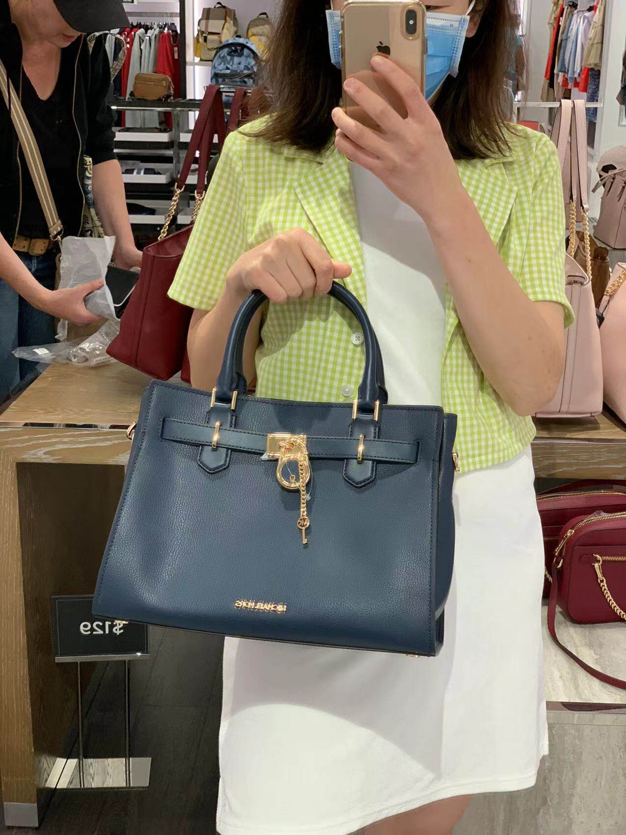 mk锁头hamilton手提包斜挎包加拿大代购直邮通用款女包