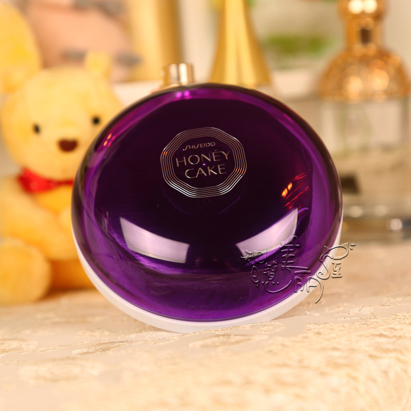 日本资生堂 紫罗兰 蜂蜜透明 美容 香皂手工皂135g 带皂盒