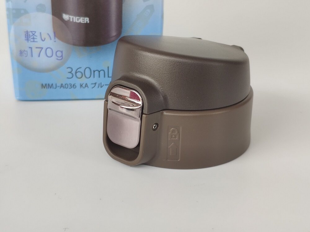 适配原装虎牌保温杯杯盖tiger重力mmj水杯弹跳防漏杯盖