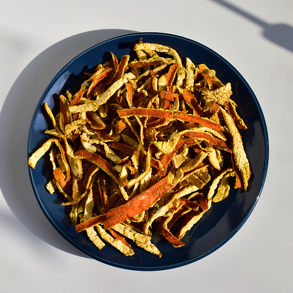 桔子皮丝陈皮500g橘子香料调料花茶卤料八角花椒