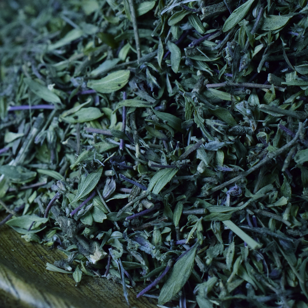 花椒地椒草地椒叶百里香克山陕北铁锅羊肉去膻花椒