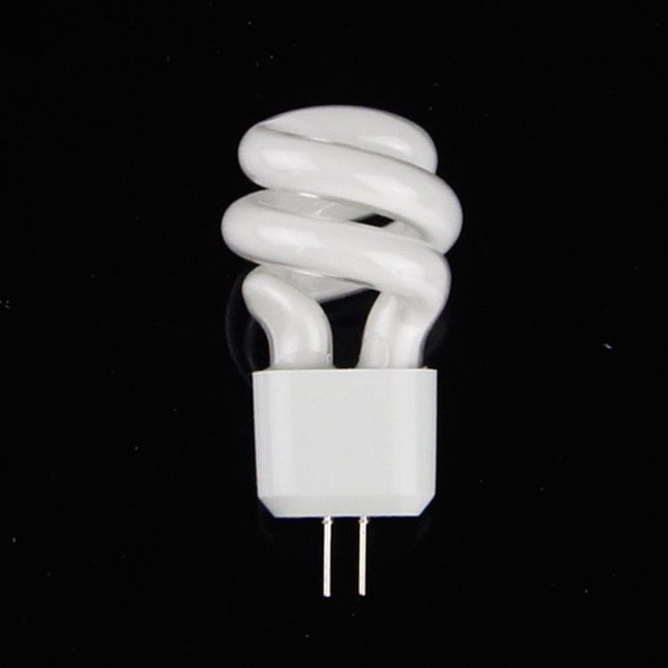ag4镜前灯灯泡12v3w白光节能灯5w螺旋灯管紧凑型节能荧光灯