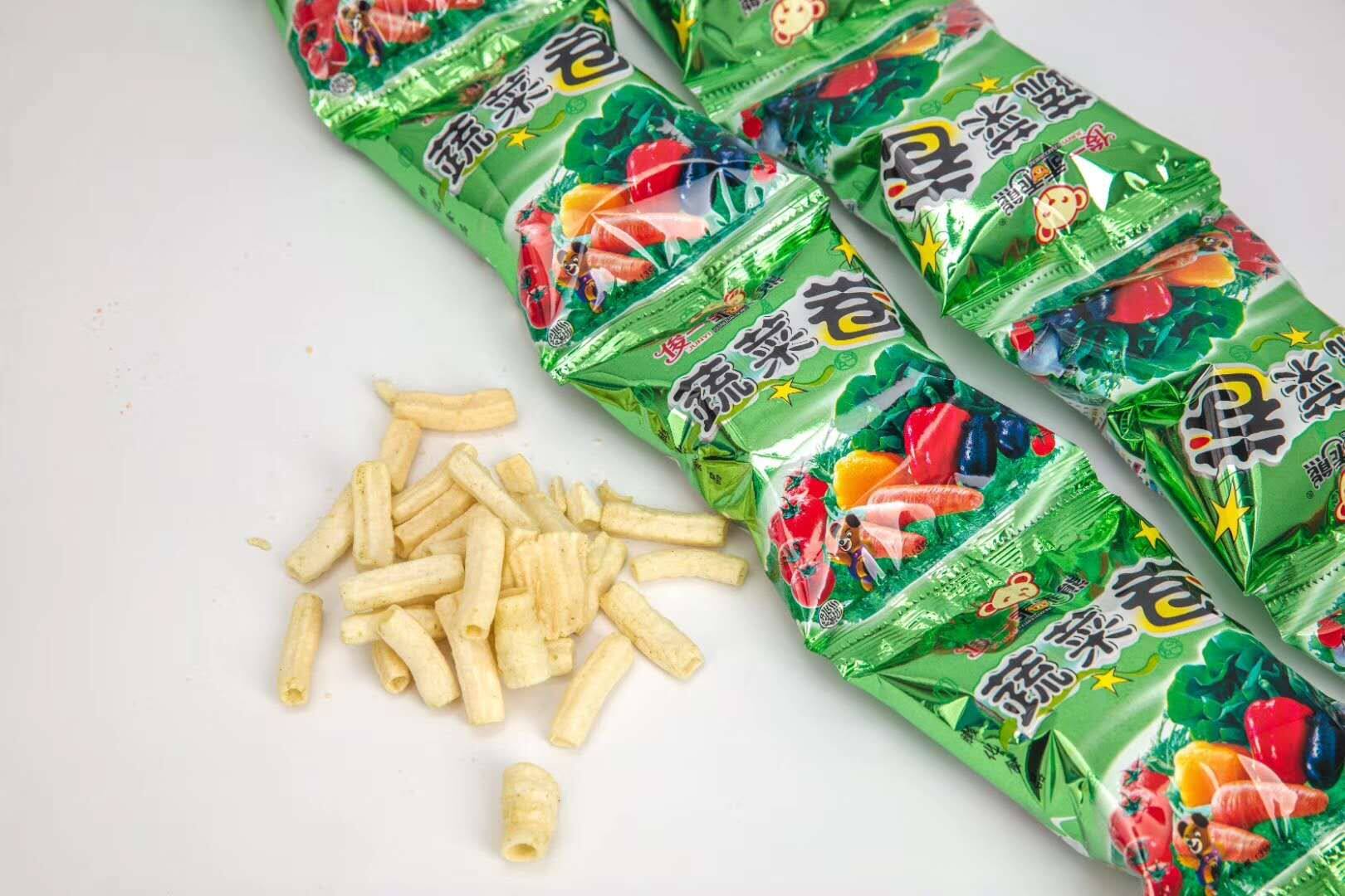 乖乖熊蔬菜卷油炸彭化食品小零食休闲之选13克,65克可选食用方便