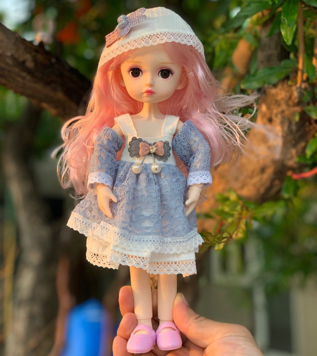 罗菲雅仿真6分10寸礼物女孩儿童玩具换装公主洋娃娃娃娃