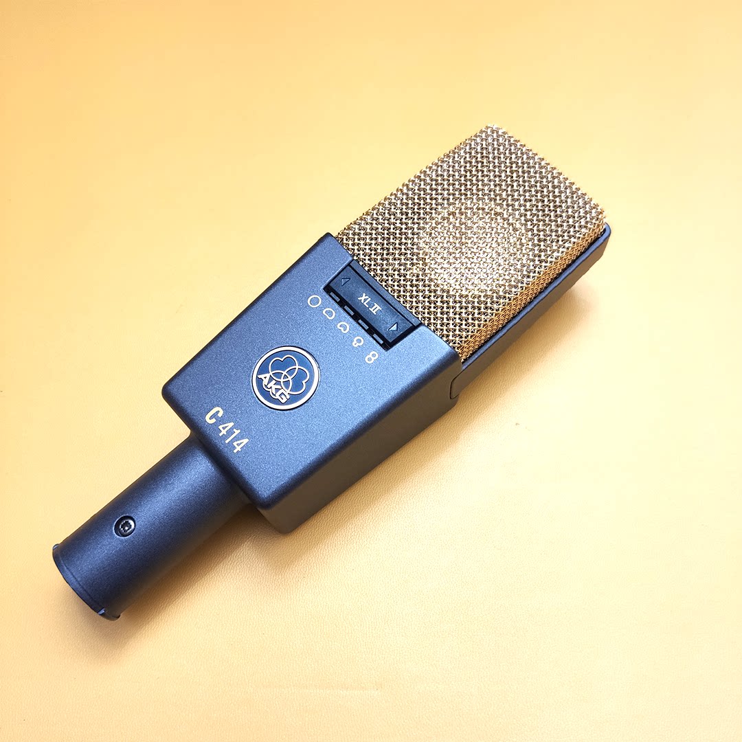 akg爱科技c414xlii大震录音棚人声话筒乐器电脑录音话筒