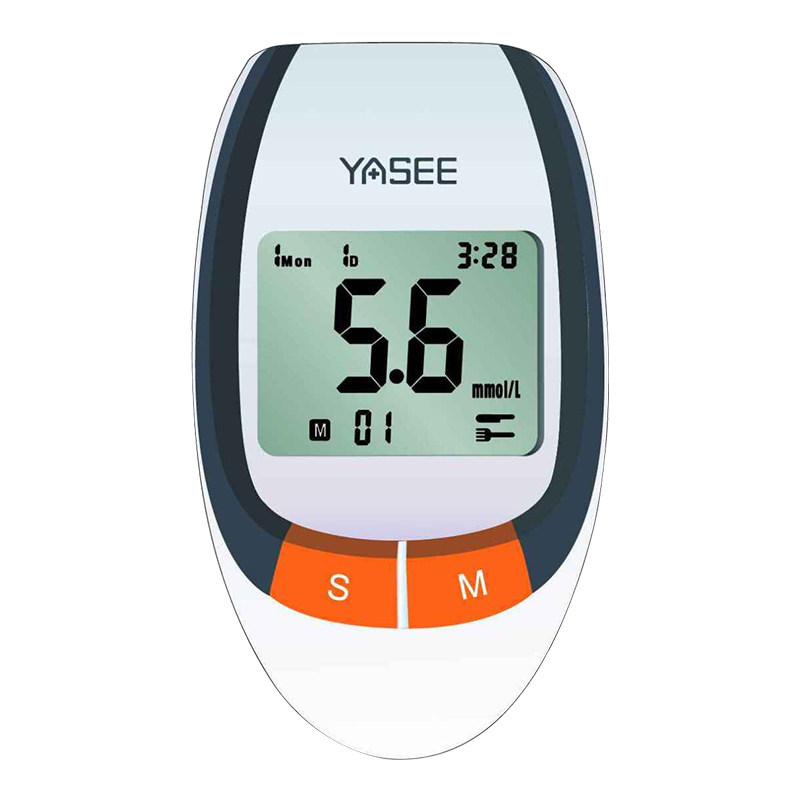 雅斯血糖测试仪家用糖尿病全自动分析仪精准测血糖的仪器雅思试纸