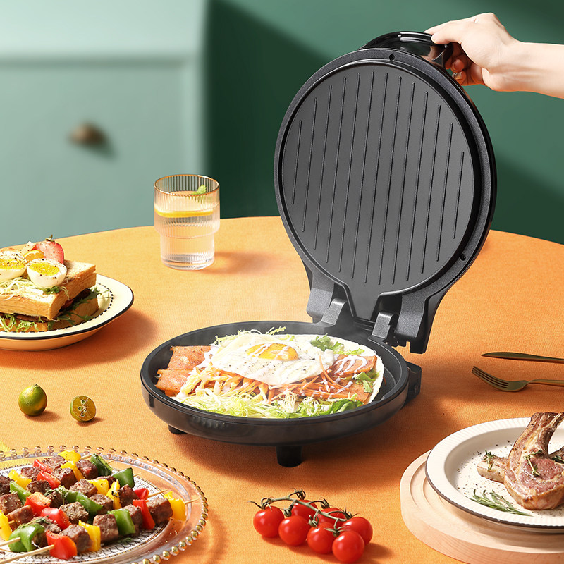 烙饼小浣熊电饼铛当家用双面加热煎烤悬浮不粘锅电饼铛