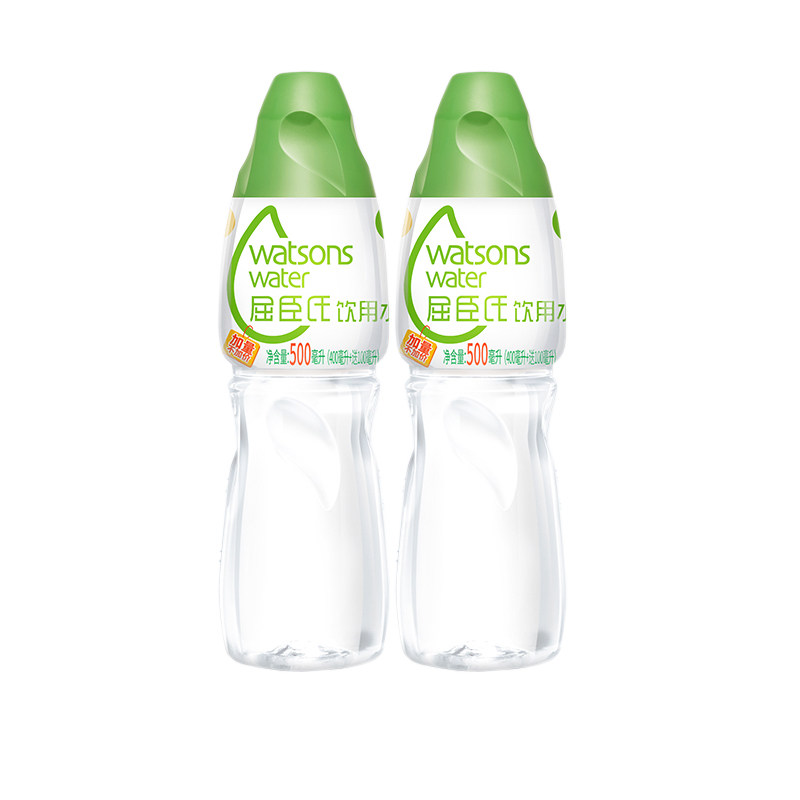 正品屈臣氏蒸馏水500ml4瓶敷脸水疗美容护肤湿敷补水饮用水