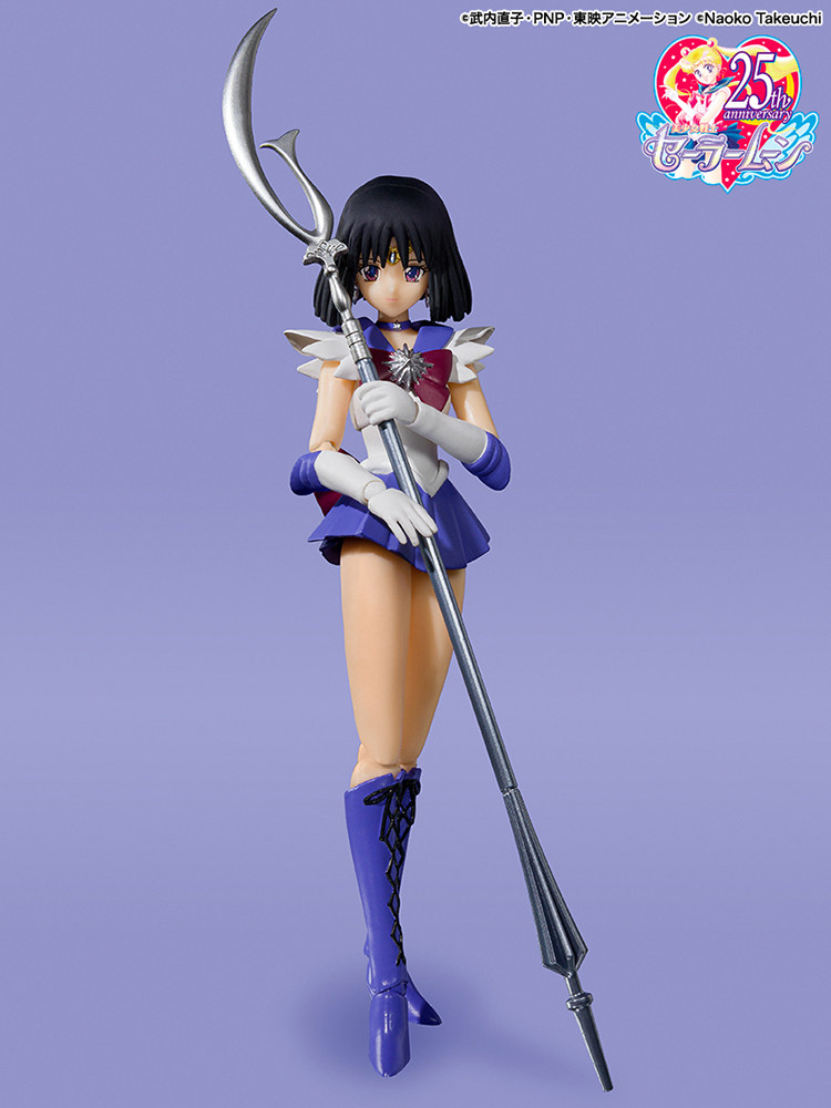 预定万代shf美少女战士土星冥王星王雪奈动画手办手办