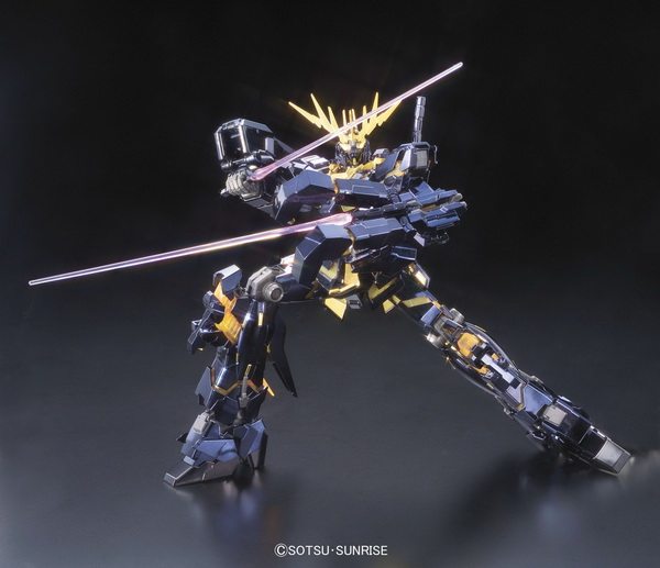 现货包邮 万代 mg 1/100 独角兽 高达2号机报丧女妖 钛金质感电镀
