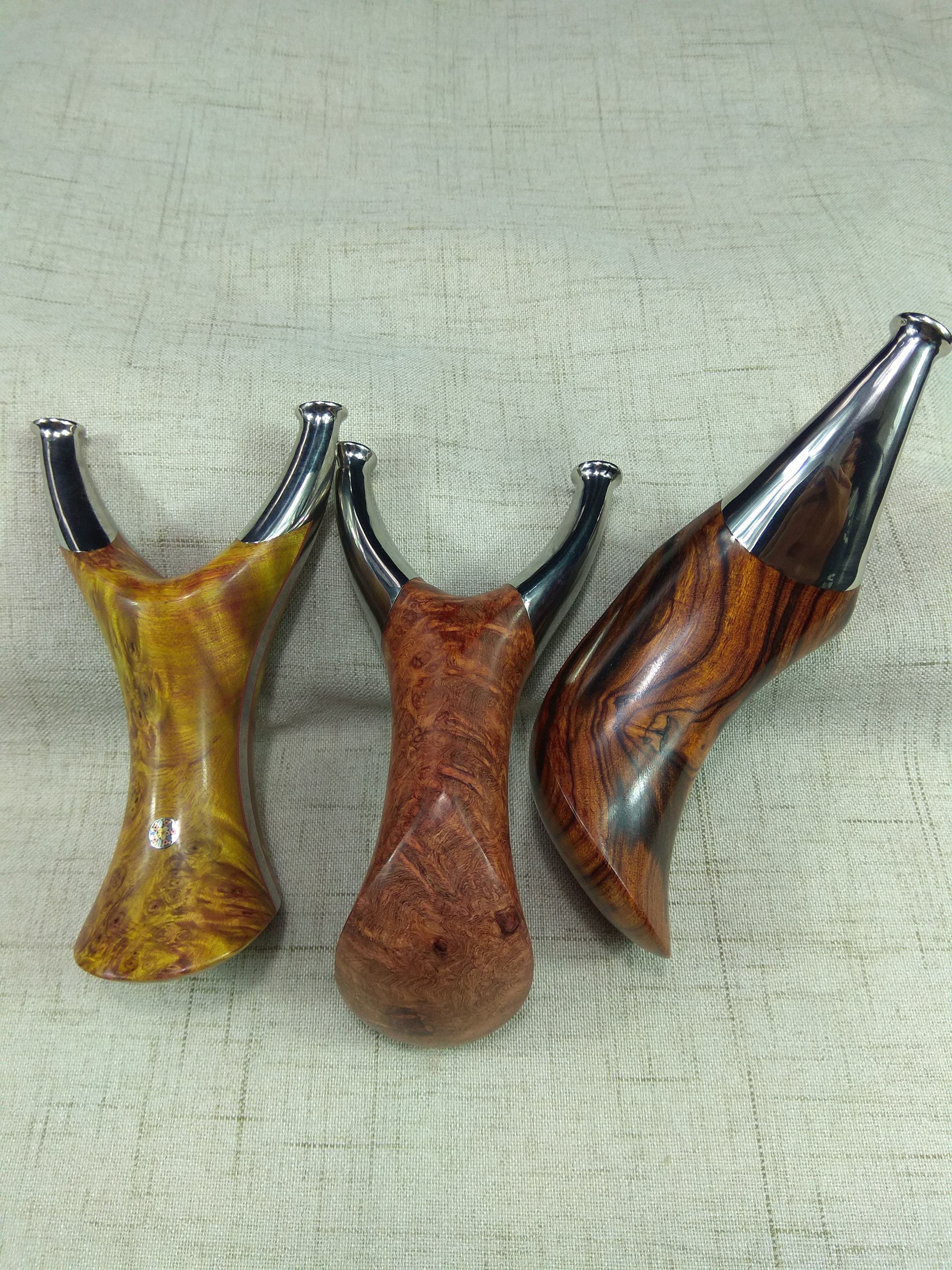 插接弓头 龙鳞弓头贴片数控钛合金tc21 弹弓毛坯 惊雷弓狐