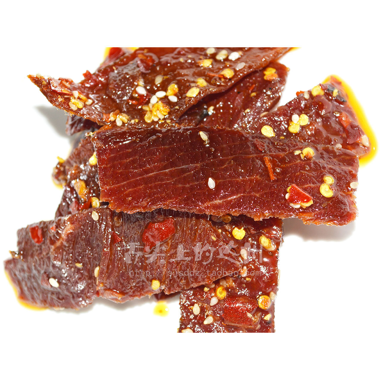 四川特产 达州川驰宣汉南坝牛肉干 老南坝牛肉条100克(香油味)