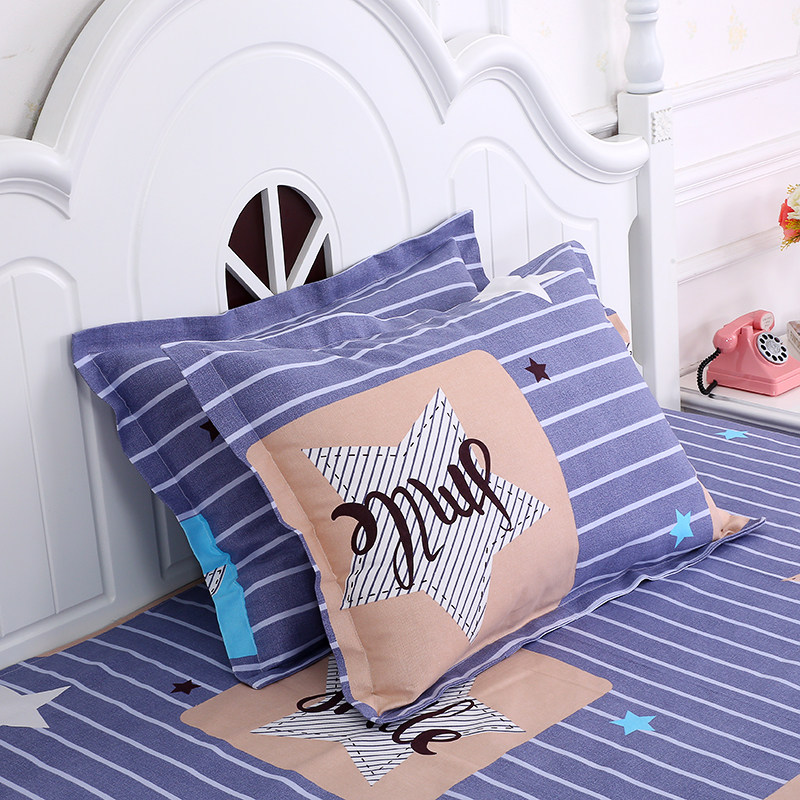 纯棉帆布床单单人双人床2米学生全棉粗布加厚床单