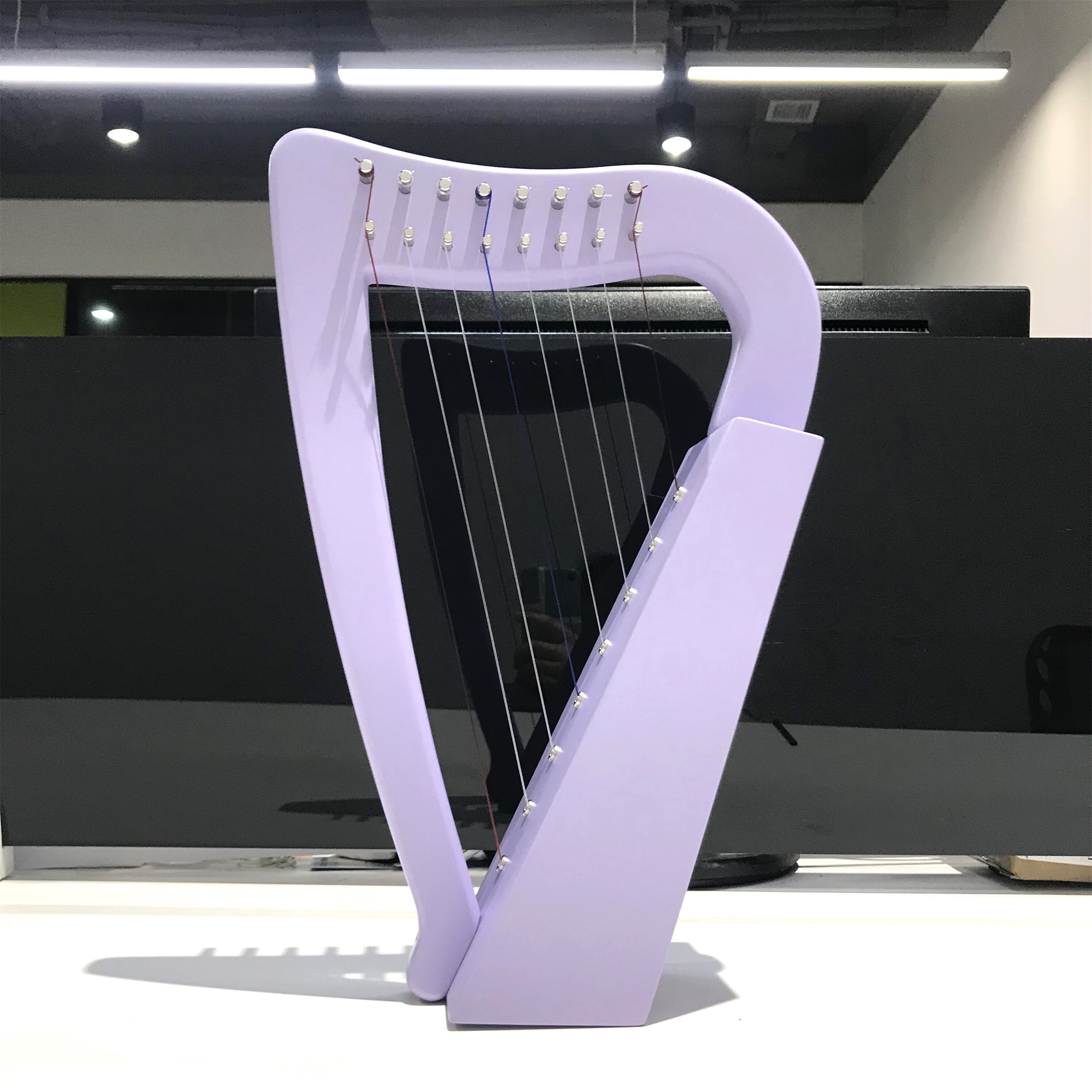 kristall台湾爱尔兰竖琴八弦迷你初学者便携启蒙乐器竖琴