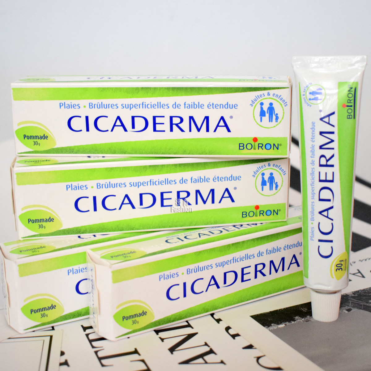 法国布瓦宏金盏花烫伤cicaderma宝宝蚊虫叮咬止痒30克止痒膏