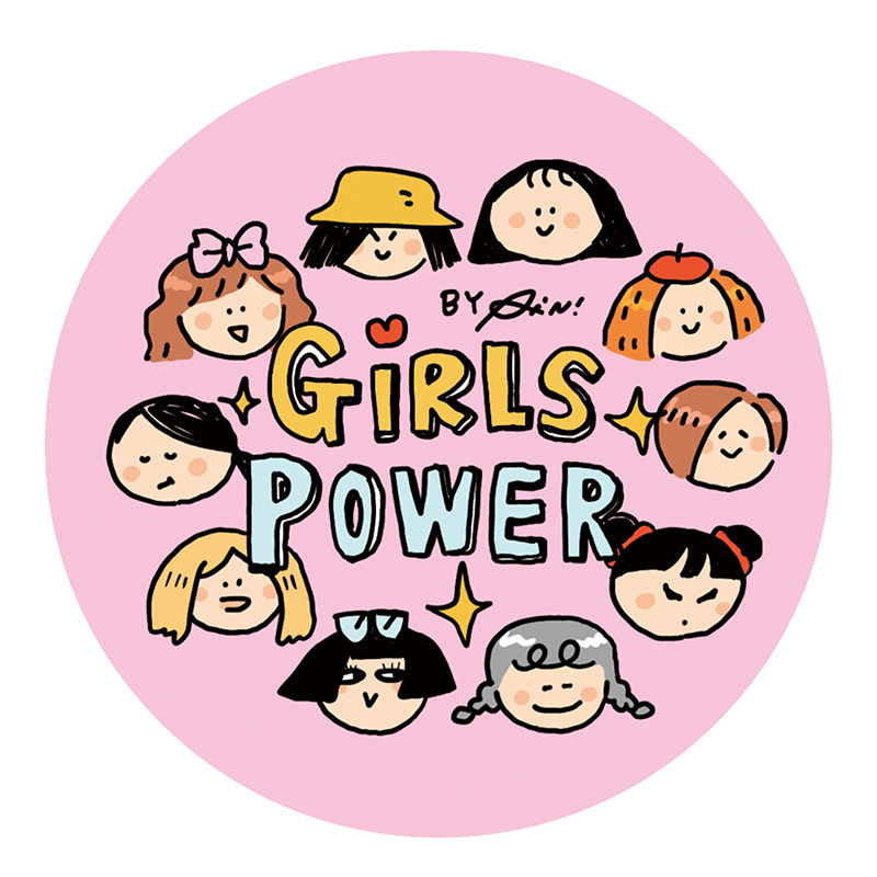 新七天rin榔头可爱手帐手胶带贴纸用品girlspower和纸胶带