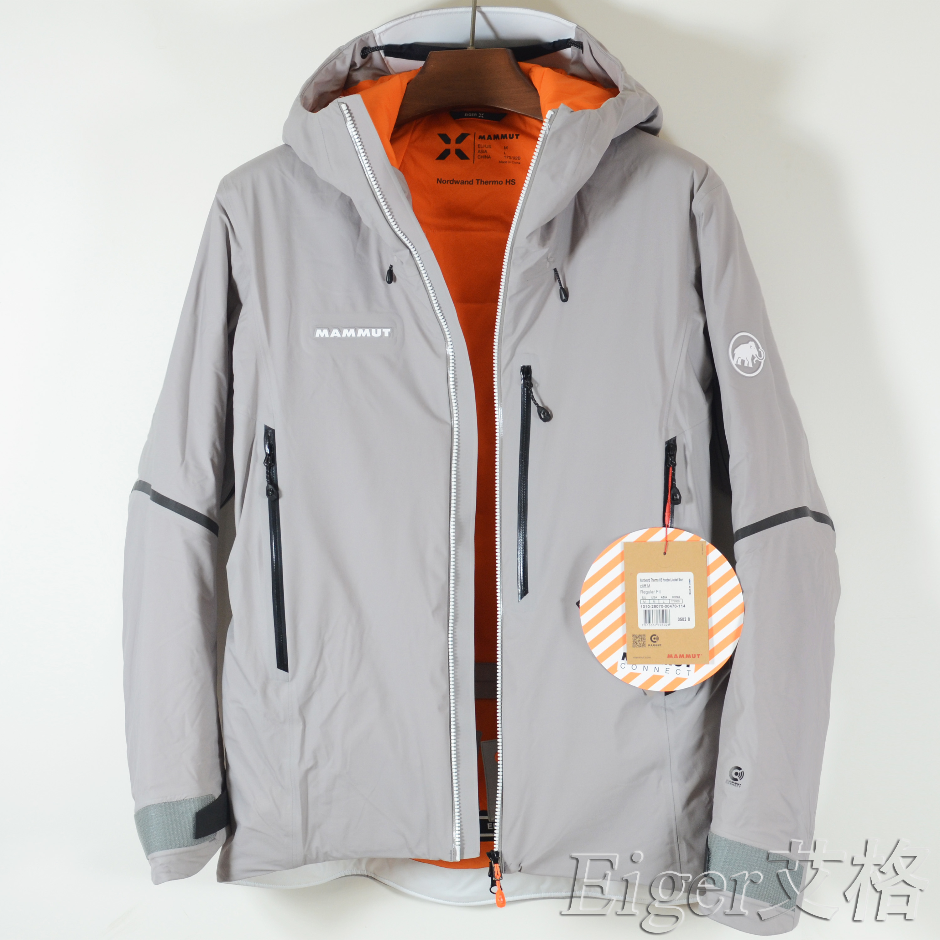 Mammut Nordwand Thermo 猛犸象 艾格极限 PTX GTX 硬壳棉服夹克