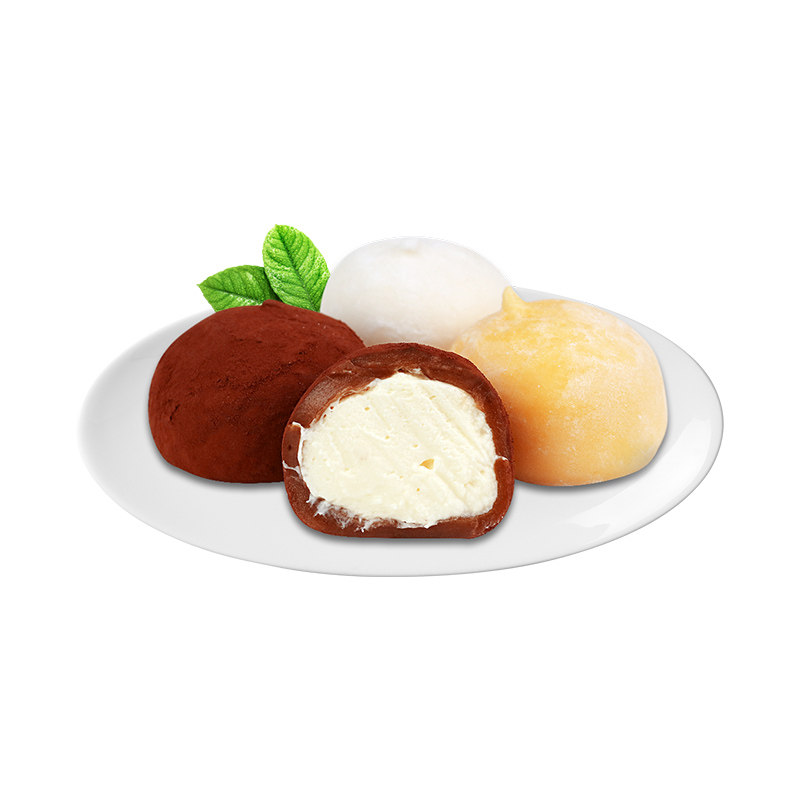 雪媚娘裕和慕斯大福甜品组合装提拉米苏榴莲芒果抹茶红豆锁鲜糕点