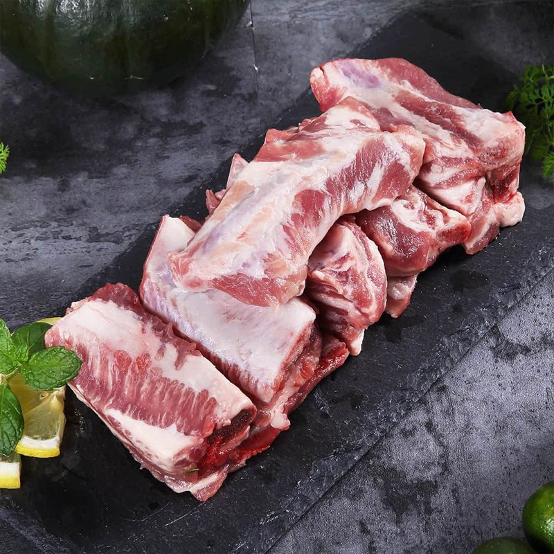 棒棰猪肋排块排冷却新鲜猪排猪骨生猪肉猪小排生猪肉