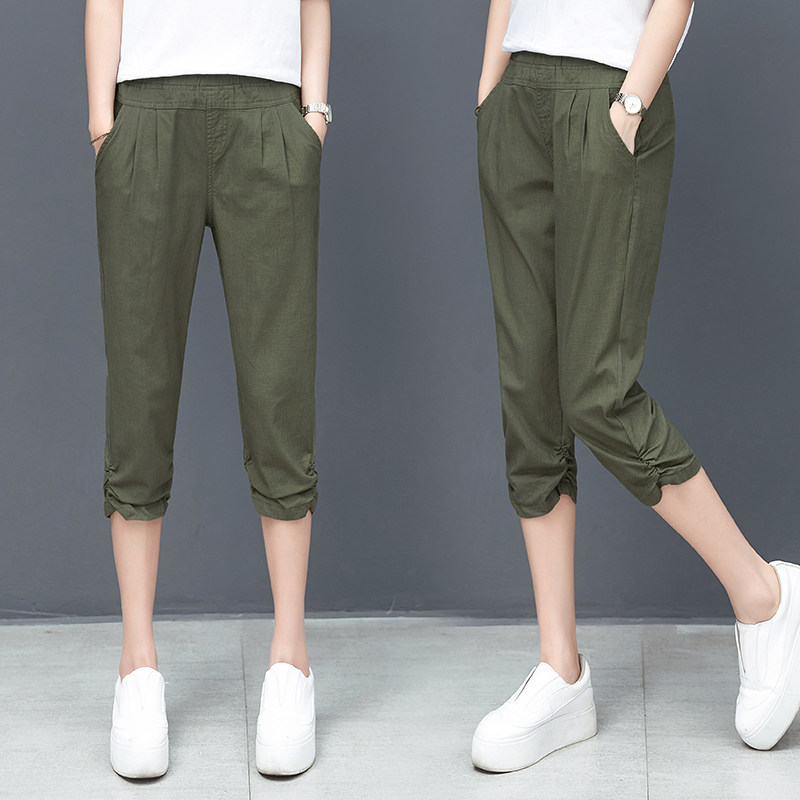 女士休闲马裤款式-哈伦裤