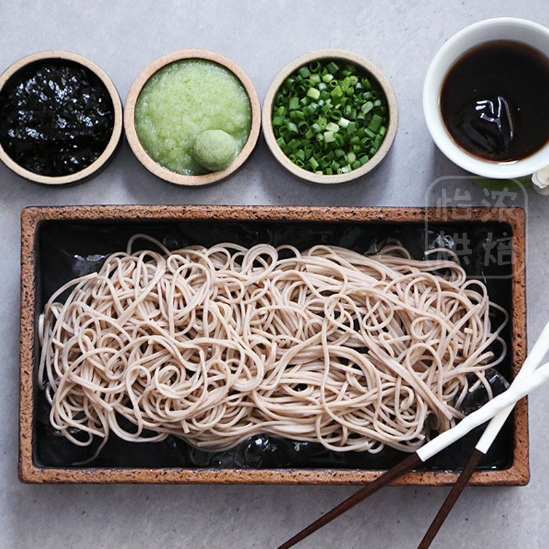 荞麦北海道日本面无低脂面条乔麦挂面日式面拌面条