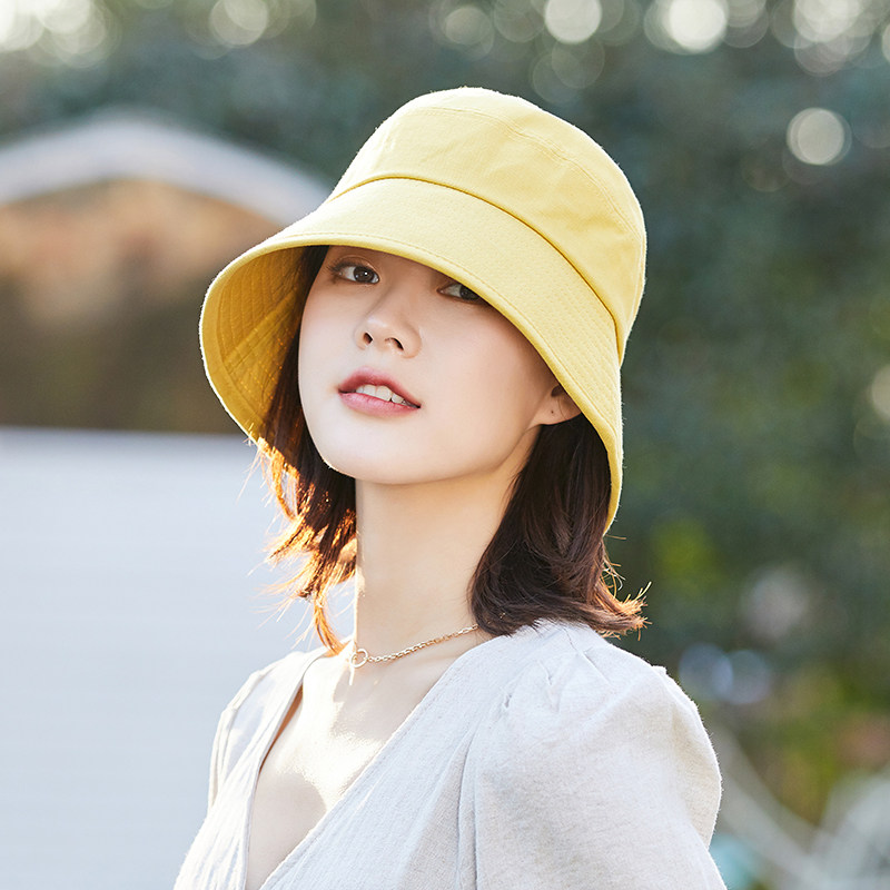 渔夫帽女网红夏季韩版时尚百搭防晒遮阳帽ins日系文艺太阳帽子潮