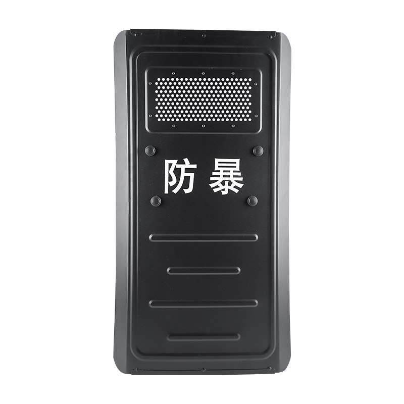 手持防暴盾牌臂盾铝合金多功能安保防砍防护防爆盾牌保安防身装备