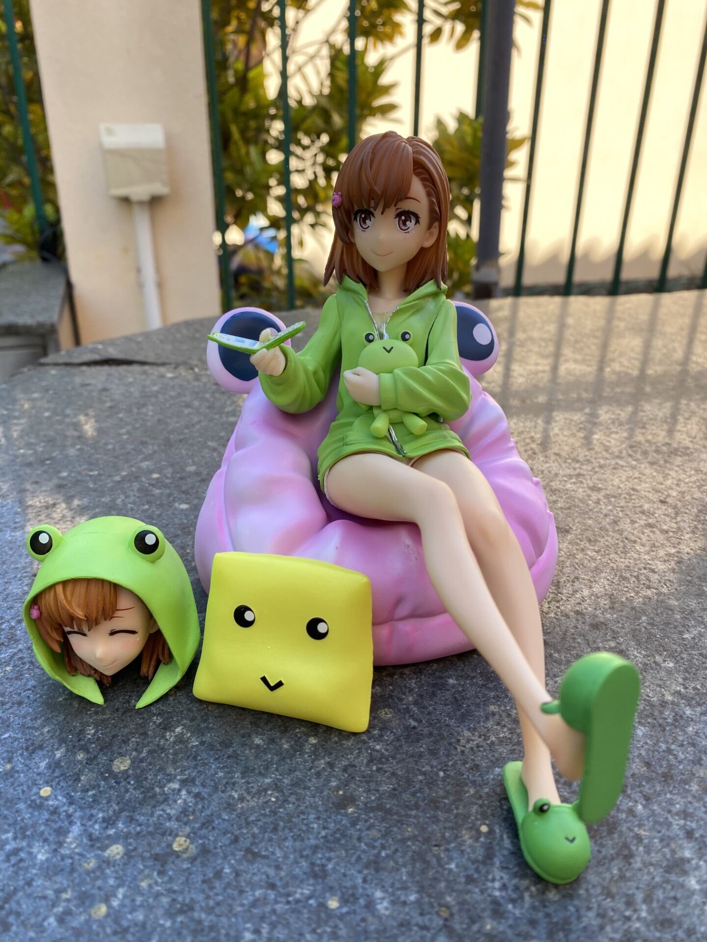 动漫魔法禁书目录御坂美琴呱太睡衣某科学的手办