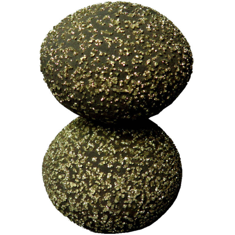 天然胆石球形原石黄铁矿物晶体奇石结核收藏品摆件