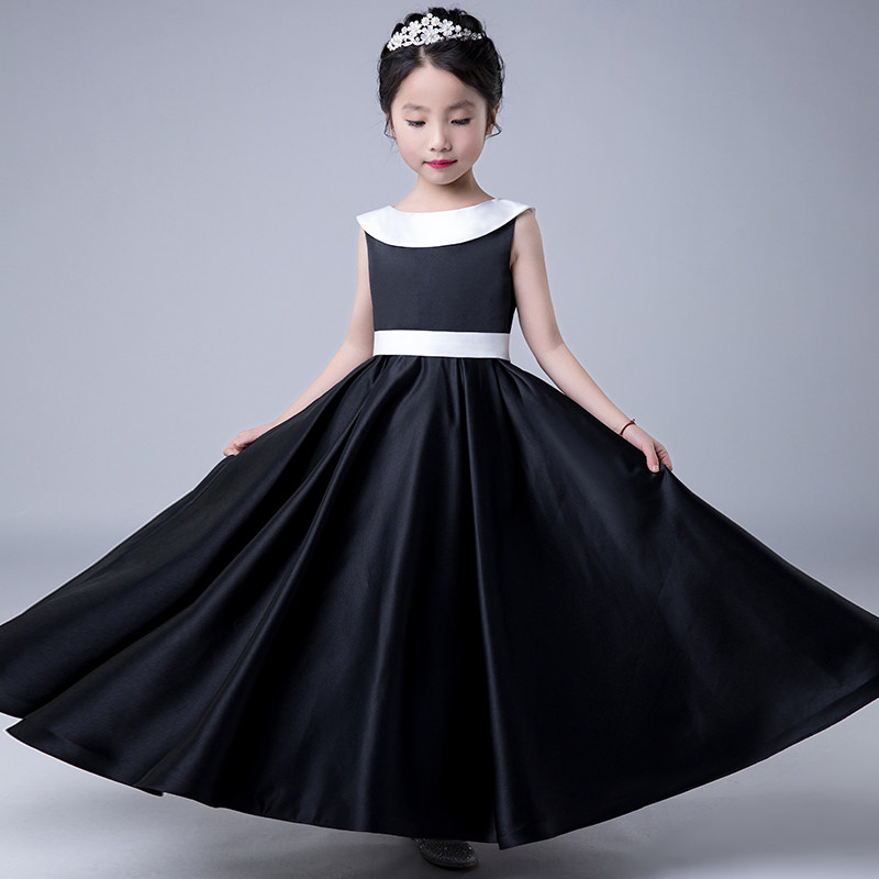 儿童钢琴演出服小提琴演奏艺考礼服中大高档定制儿童礼服