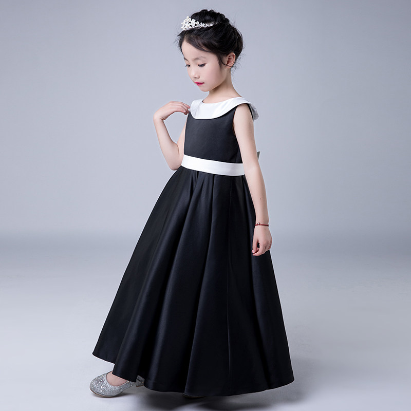 儿童钢琴演出服小提琴演奏艺考礼服中大高档定制儿童礼服