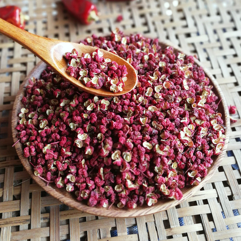 蜀中味特产店:四川茂县花椒100g特级大红袍干花椒特麻特香无籽茂汶红