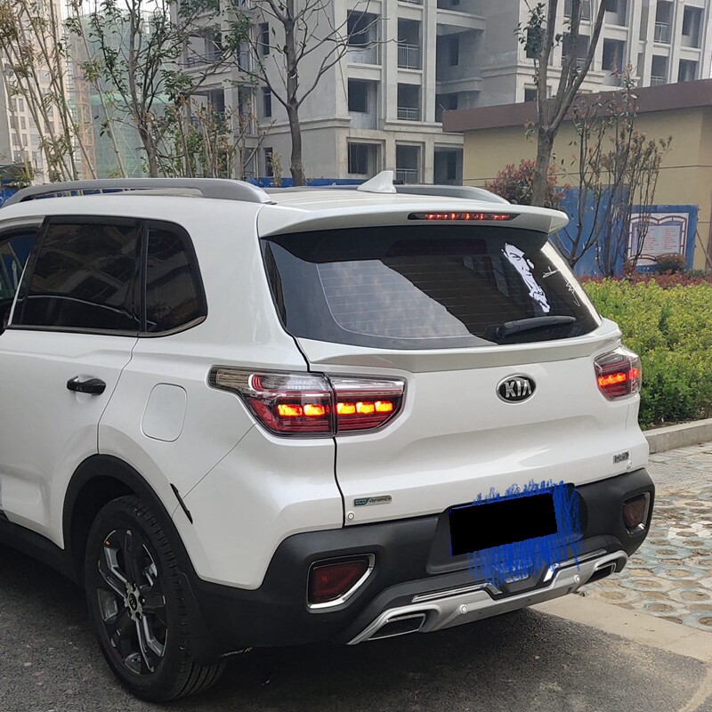 智跑适用于打孔中翼改装新智跑18-19款风翼尾翼亚新尾翼