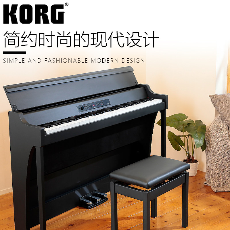 钢琴科音korgg1成人家用数码重锤数码钢琴