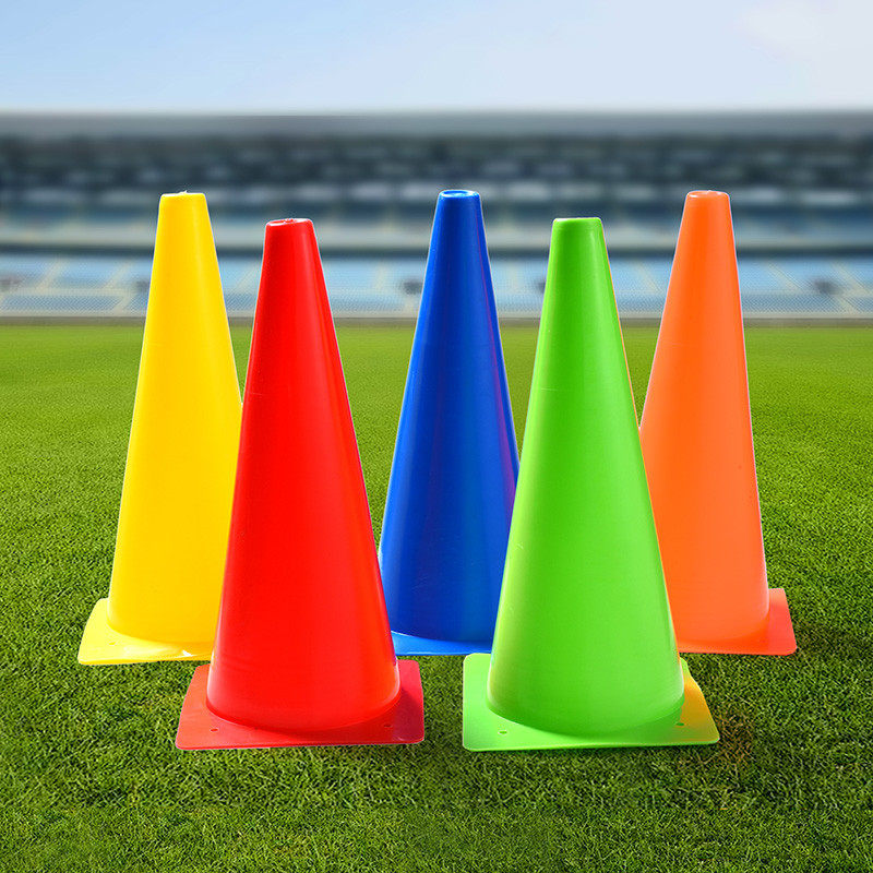 足球标志锥筒50cm障碍物训练训练器器材路标路障障碍物