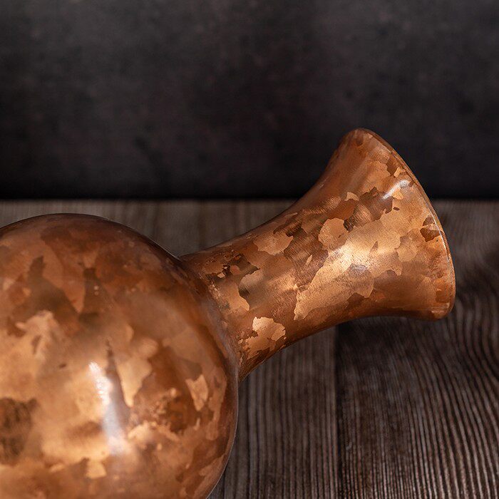 云南斑铜马永义手作观音客厅卧室书房摆件