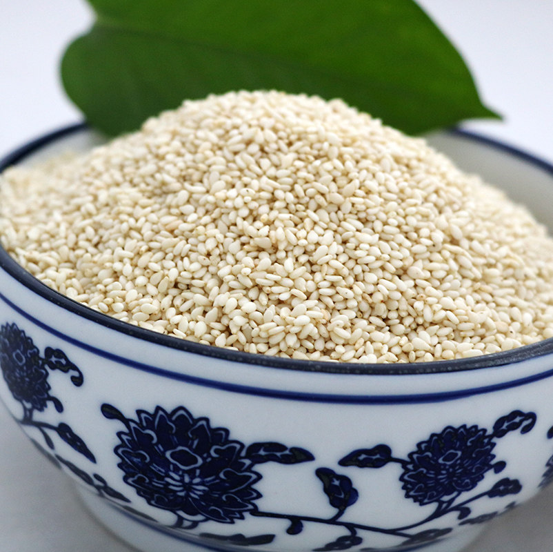 生白芝麻400g脱皮白芝麻农家自产白芝麻仁可磨粉可榨油非熟白芝麻