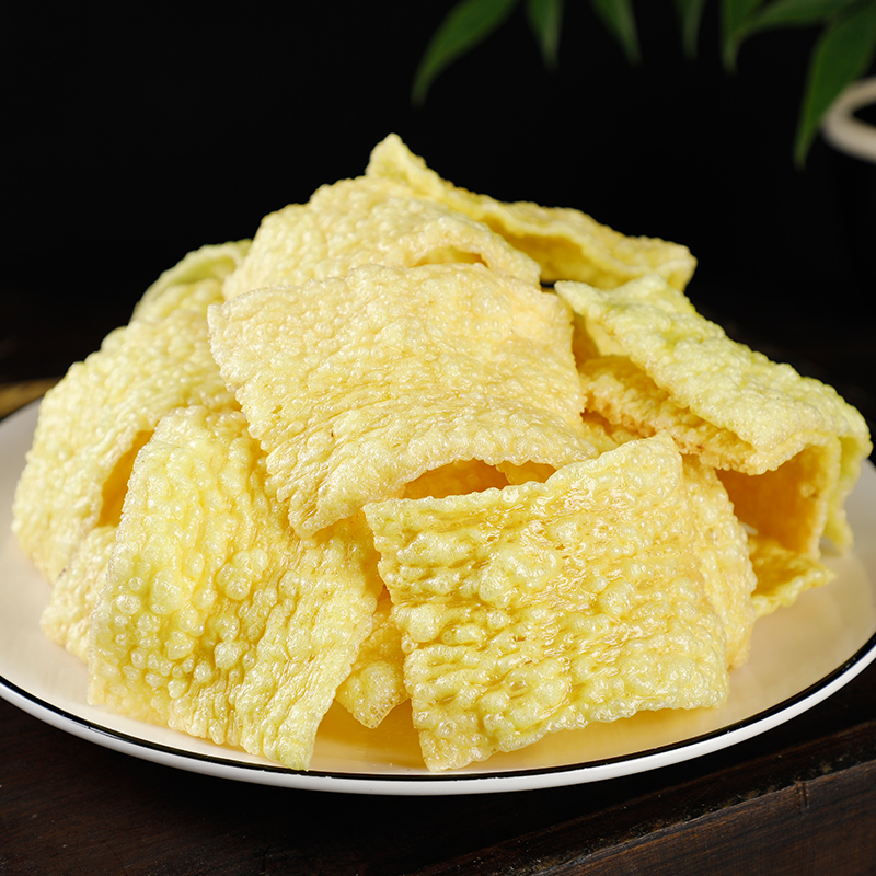 云南特产苦荞片薄片500gx2袋半成品手工油炸荞麦锅巴零食散装大袋