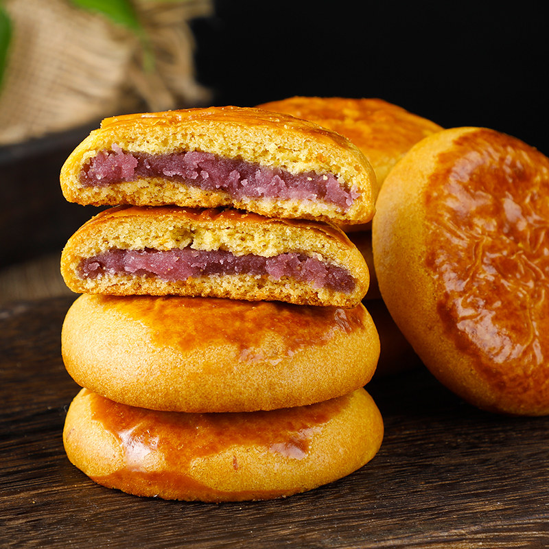 云南特产玉溪美食沾益小粑粑手工网红糕点零食小吃土特产整箱早餐