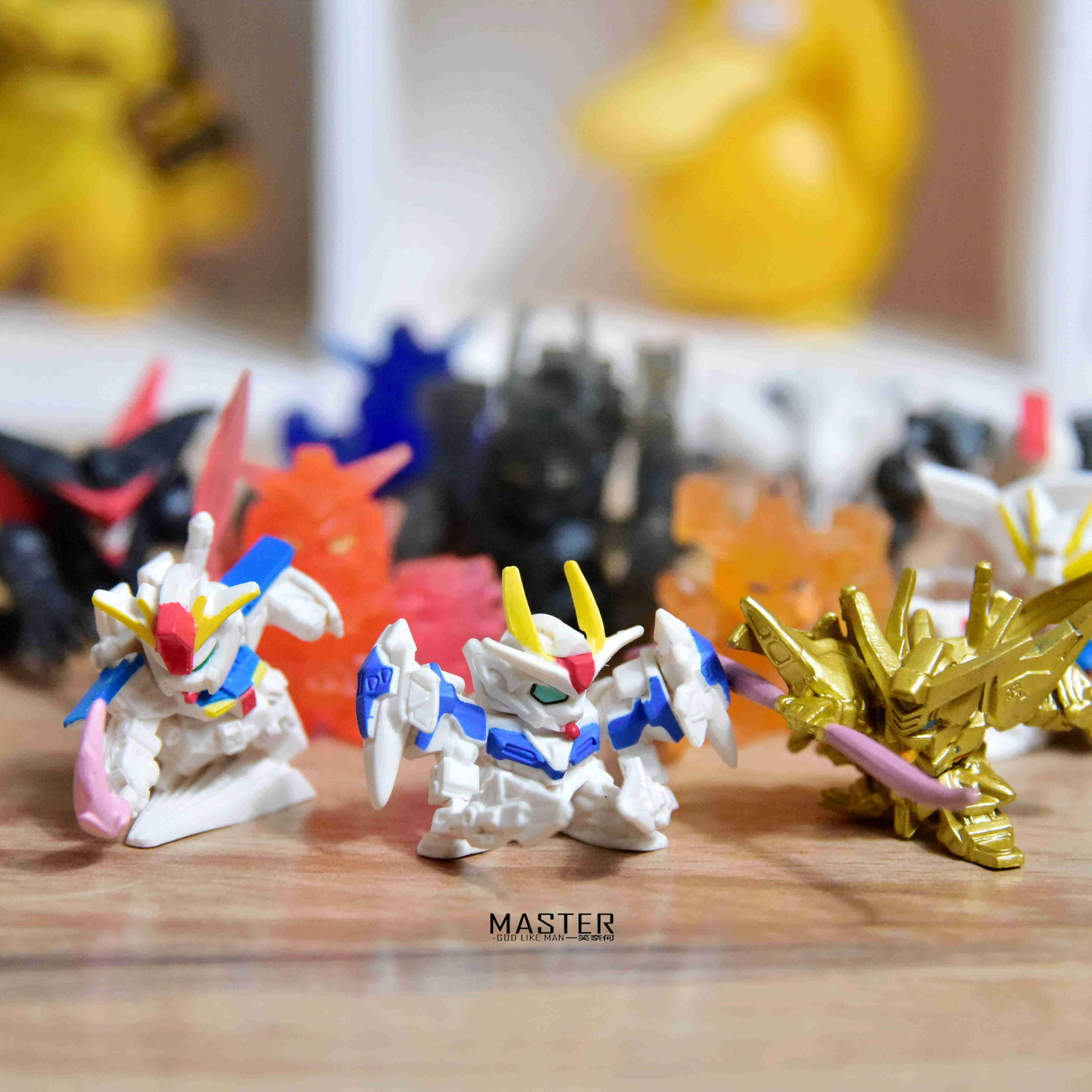 原单散货迷你高达公仔模型摆件玩具潮玩盲盒