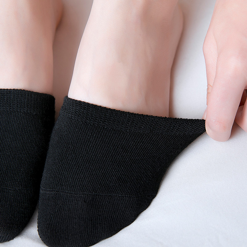 袜子女夏季薄款前掌袜可爱袜底棉袜前脚掌袜套半截船袜半掌隐形袜