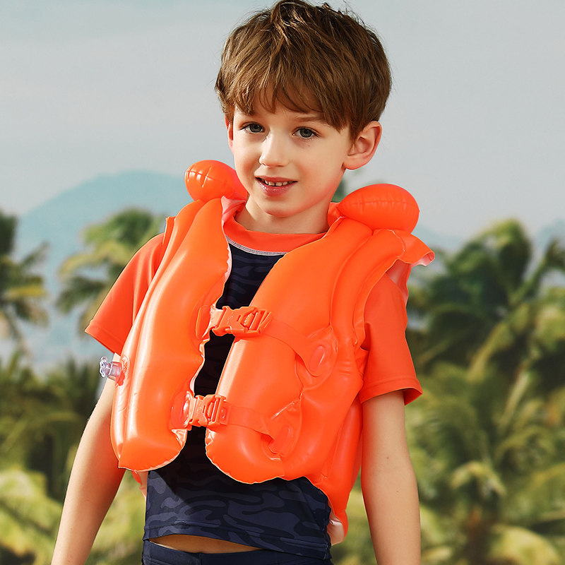 儿童救生衣浮力背心宝宝游泳装备小孩手臂泳圈游泳圈