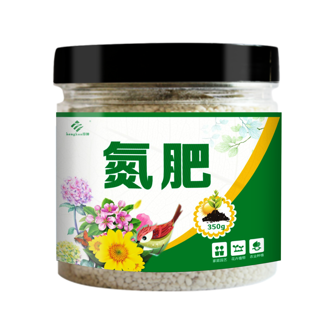 亨坤氮肥多肉绿萝花卉蔬菜果树园艺盆栽通用型花肥氮磷钾尿素肥料