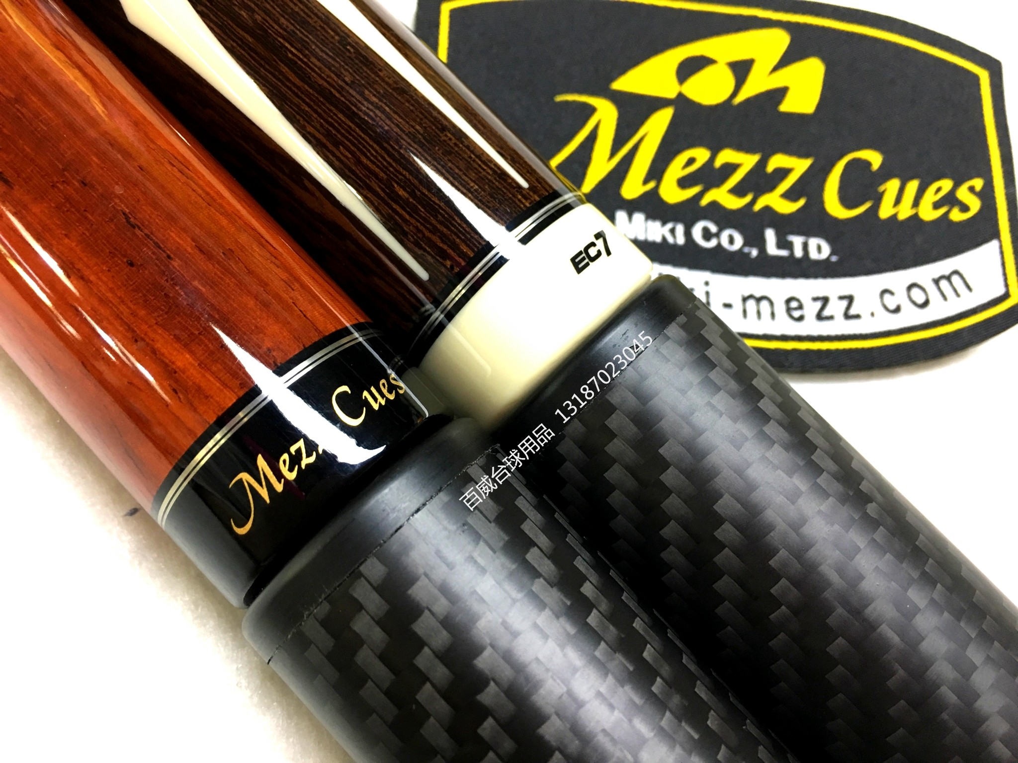 球杆exc延长2寸加长台球手工现货美兹mezz台球杆