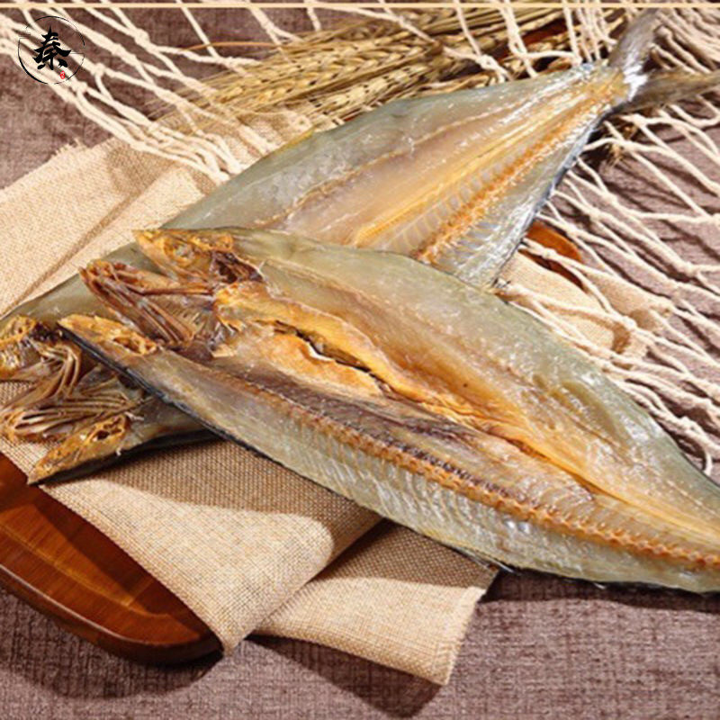腌制山东咸鲅特大特产咸鱼新货手工渔民自晒鱼干