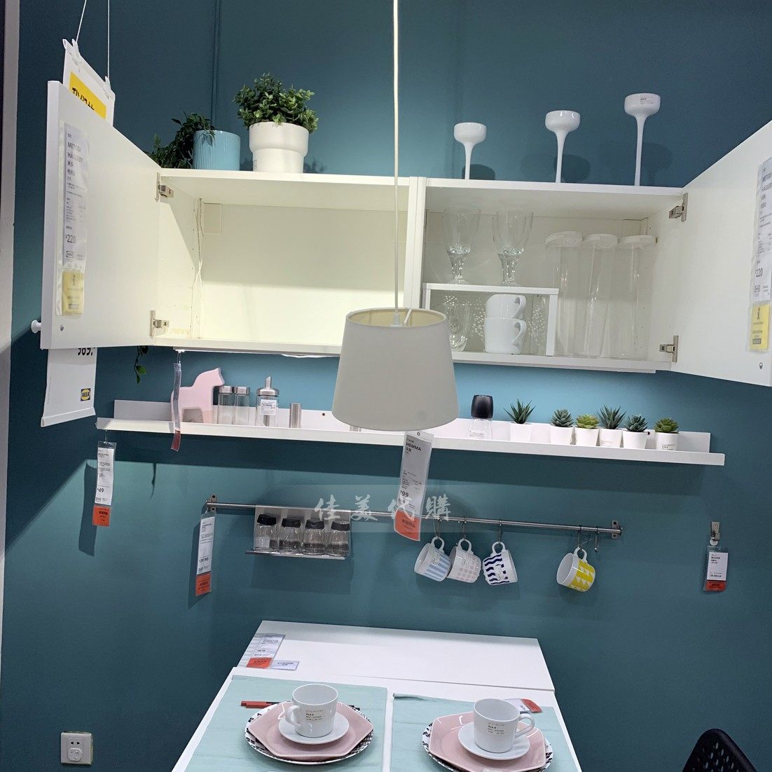 吊灯宜家国内代购佳勒灯罩家用个性卧室餐厅餐厅吊灯